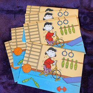 Hallmark The Peanuts Gang LUCY Postalettes Vintage